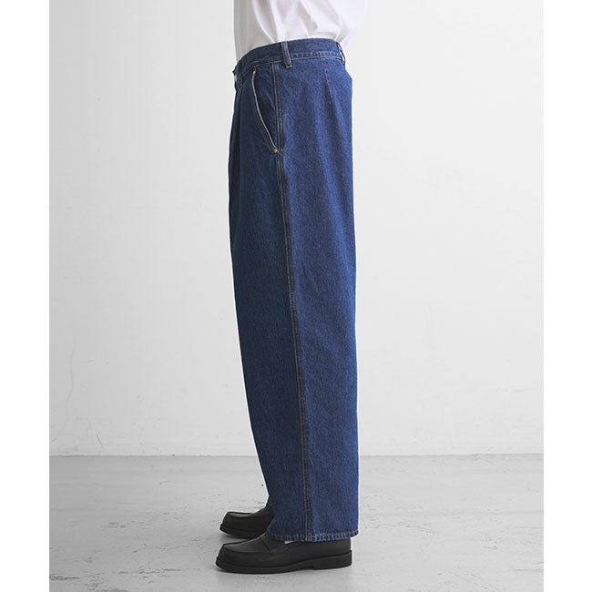 Traditional Weatherwear トラディショナルウェザーウェア UNIONSLACKS 102D DENIM ユニオンスラック ビンテージ インディゴデニム ワイドジーンズ メンズ