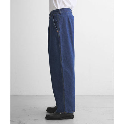 Traditional Weatherwear トラディショナルウェザーウェア UNIONSLACKS 102D DENIM ユニオンスラック ビンテージ インディゴデニム ワイドジーンズ メンズ