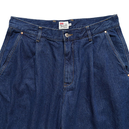 Traditional Weatherwear トラディショナルウェザーウェア UNIONSLACKS 102D DENIM ユニオンスラック ビンテージ インディゴデニム ワイドジーンズ メンズ