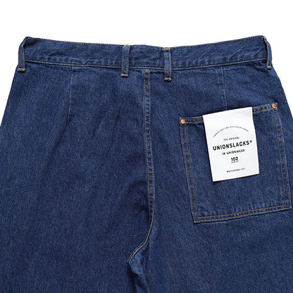Traditional Weatherwear トラディショナルウェザーウェア UNIONSLACKS 102D DENIM ユニオンスラック ビンテージ インディゴデニム ワイドジーンズ メンズ