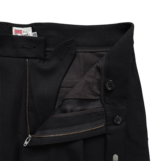 Traditional Weatherwear トラディショナルウェザーウェア UNIONSLACKS 102 ユニオンスラック ウールギャバジン ワイドスラックス メンズ