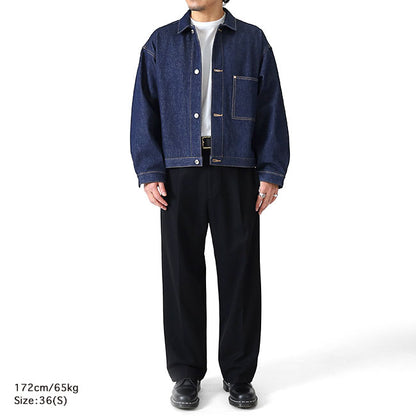 Traditional Weatherwear トラディショナルウェザーウェア WORK JACKET 001D ワーク デニムジャケット Gジャン メンズ