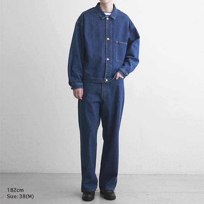Traditional Weatherwear トラディショナルウェザーウェア WORK JACKET 001D ワーク ビンテージ インディゴ デニムジャケット Gジャン メンズ