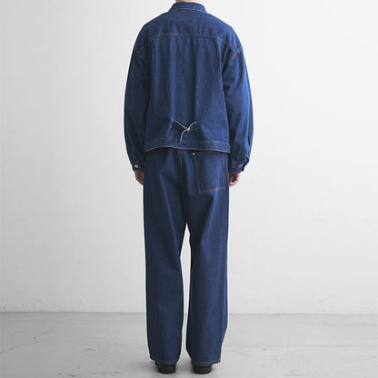 Traditional Weatherwear トラディショナルウェザーウェア WORK JACKET 001D ワーク ビンテージ インディゴ デニムジャケット Gジャン メンズ