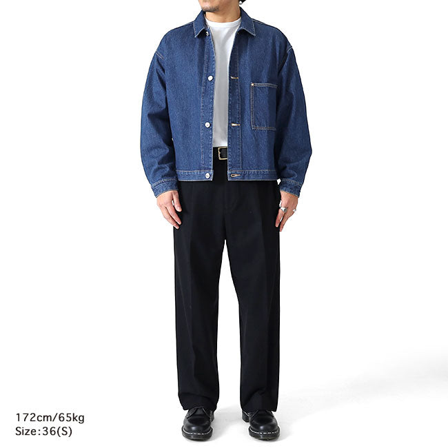 Traditional Weatherwear トラディショナルウェザーウェア WORK JACKET 001D ワーク ビンテージ インディゴ デニムジャケット Gジャン メンズ