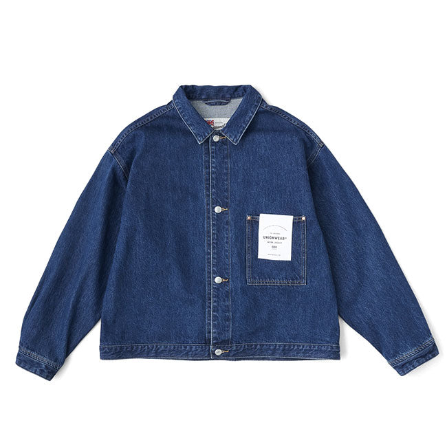 Traditional Weatherwear トラディショナルウェザーウェア WORK JACKET 001D ワーク ビンテージ インディゴ デニムジャケット Gジャン メンズ