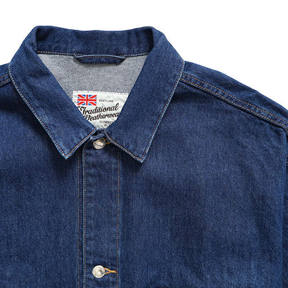 Traditional Weatherwear トラディショナルウェザーウェア WORK JACKET 001D ワーク ビンテージ インディゴ デニムジャケット Gジャン メンズ
