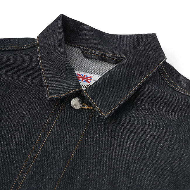 Traditional Weatherwear トラディショナルウェザーウェア WORK JACKET 001D ワーク ブラックデニムジャケット Gジャン メンズ