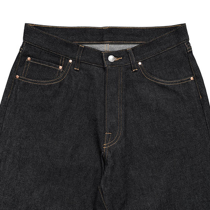 Traditional Weatherwear トラディショナルウェザーウェア UNIONSLACKS 105D DENIM ユニオンスラック ブラックデニム テーパードジーンズ メンズ