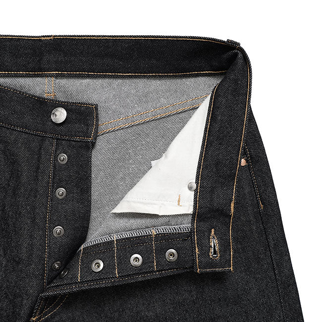Traditional Weatherwear トラディショナルウェザーウェア UNIONSLACKS 105D DENIM ユニオンスラック ブラックデニム テーパードジーンズ メンズ