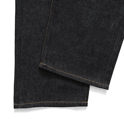 Traditional Weatherwear トラディショナルウェザーウェア UNIONSLACKS 105D DENIM ユニオンスラック ブラックデニム テーパードジーンズ メンズ