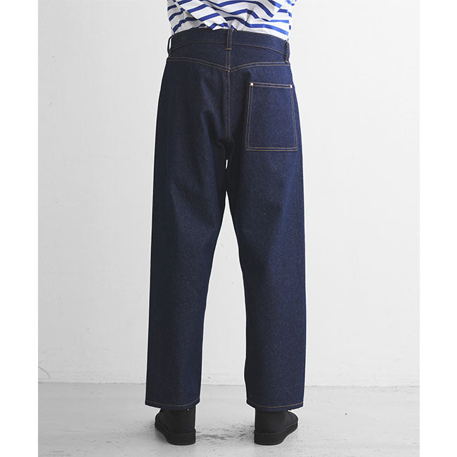 Traditional Weatherwear トラディショナルウェザーウェア UNIONSLACKS 105D DENIM ユニオンスラック インディゴデニム テーパードジーンズ メンズ