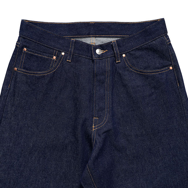 Traditional Weatherwear トラディショナルウェザーウェア UNIONSLACKS 105D DENIM ユニオンスラック インディゴデニム テーパードジーンズ メンズ