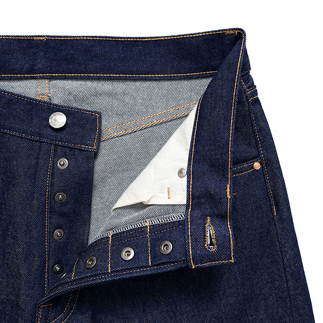 Traditional Weatherwear トラディショナルウェザーウェア UNIONSLACKS 105D DENIM ユニオンスラック インディゴデニム テーパードジーンズ メンズ