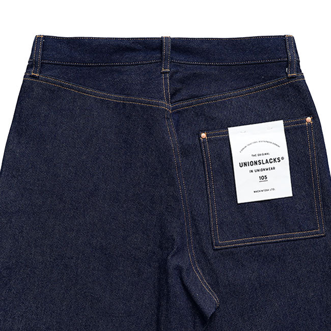 Traditional Weatherwear トラディショナルウェザーウェア UNIONSLACKS 105D DENIM ユニオンスラック インディゴデニム テーパードジーンズ メンズ