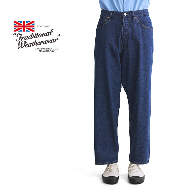 Traditional Weatherwear トラディショナルウェザーウェア UNIONSLACKS 105D DENIM ユニオンスラック ビンテージ インディゴデニム テーパードジーンズ メンズ