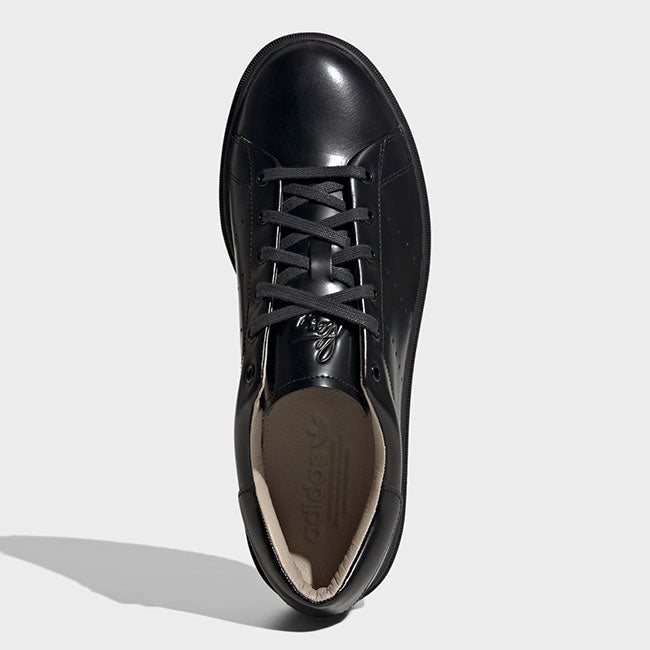 adidas アディダス オリジナルス Stan Smith Freizeit スタンスミス レザーシューズ JQ5838 黒 ブラック メンズ レディース