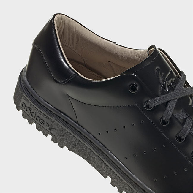 adidas アディダス オリジナルス Stan Smith Freizeit スタンスミス レザーシューズ JQ5838 黒 ブラック メンズ レディース
