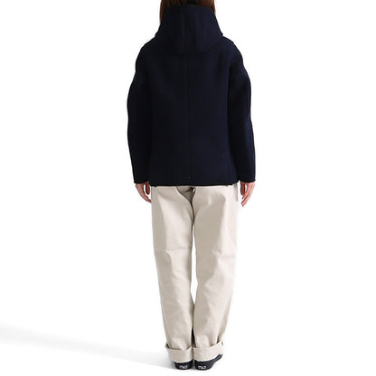 DANTON ダントン ウールモッサ シングルフードジャケット JD-8458 WOM ウールジャケット (レディース)