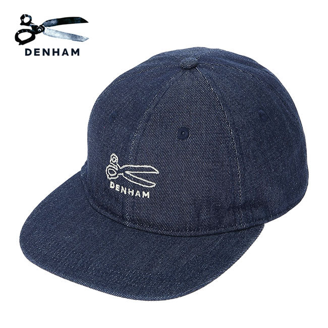 DENHAM デンハム 15TH シザーロゴ 6パネル デニムキャップ 帽子 メンズ レディース ギフト プレゼント