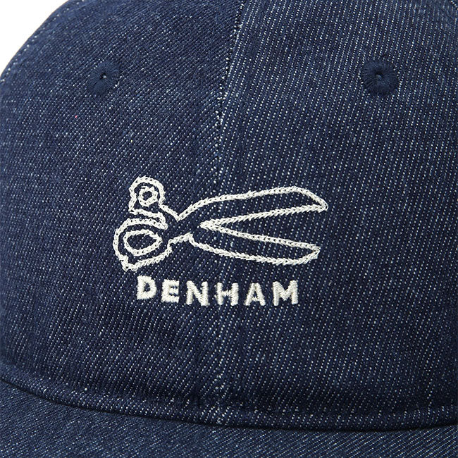 DENHAM デンハム 15TH シザーロゴ 6パネル デニムキャップ 帽子 メンズ レディース ギフト プレゼント