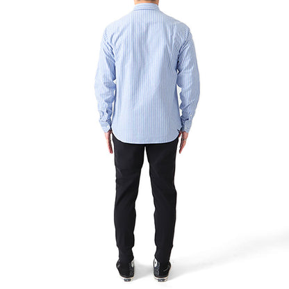 DENHAM デンハム ボタンダウン ストライプ オックスフォードシャツ RICH REG SHIRT 長袖シャツ メンズ