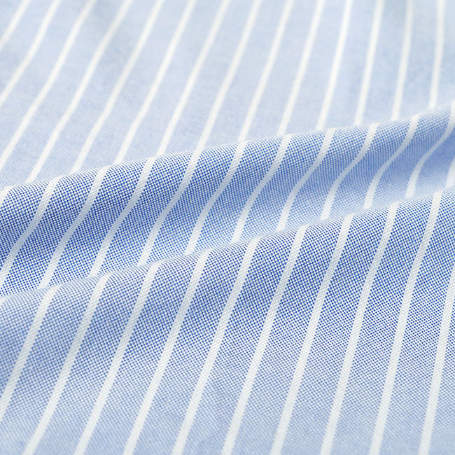 DENHAM デンハム ボタンダウン ストライプ オックスフォードシャツ RICH REG SHIRT 長袖シャツ メンズ