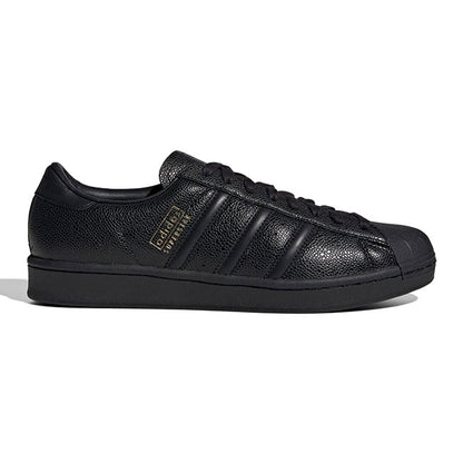 adidas originals アディダス オリジナルス プレミアムレザー スーパースター ビンテージ IH1675 スニーカー 黒 ブラック メンズ