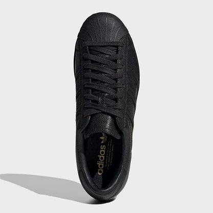 adidas originals アディダス オリジナルス プレミアムレザー スーパースター ビンテージ IH1675 スニーカー 黒 ブラック メンズ