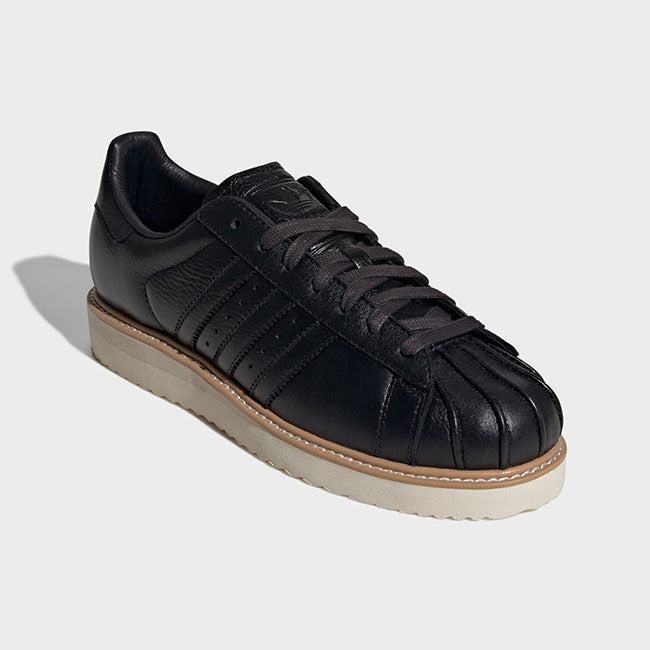 adidas originals アディダス オリジナルス プレミアムレザー スーパースター リュクス JQ4314 スニーカー 黒 ブラック メンズ レディース