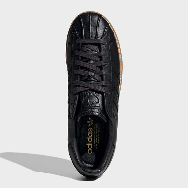 adidas originals アディダス オリジナルス プレミアムレザー スーパースター リュクス JQ4314 スニーカー 黒 ブラック メンズ レディース
