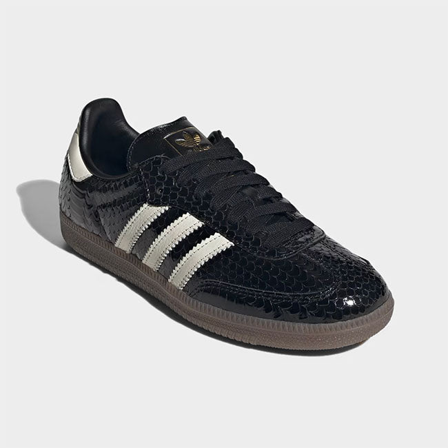 adidas originals アディダス オリジナルス スネークスキン SAMBA OG W サンバ IH9015 ヘビ柄 黒 ブラック レディース