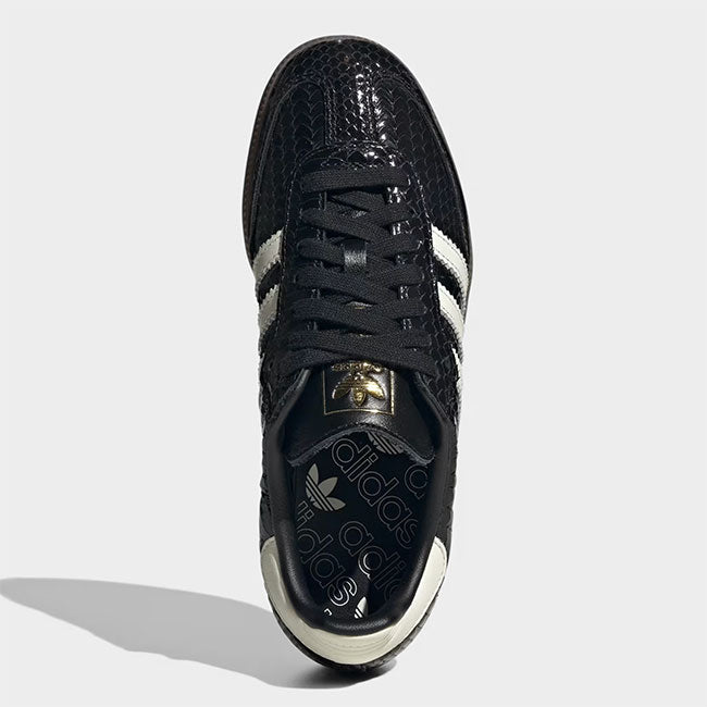 adidas originals アディダス オリジナルス スネークスキン SAMBA OG W サンバ IH9015 ヘビ柄 黒 ブラック レディース