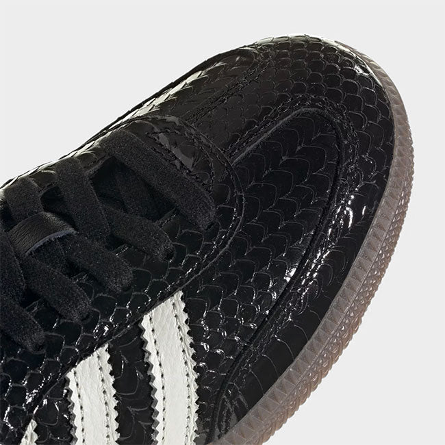 adidas originals アディダス オリジナルス スネークスキン SAMBA OG W サンバ IH9015 ヘビ柄 黒 ブラック レディース