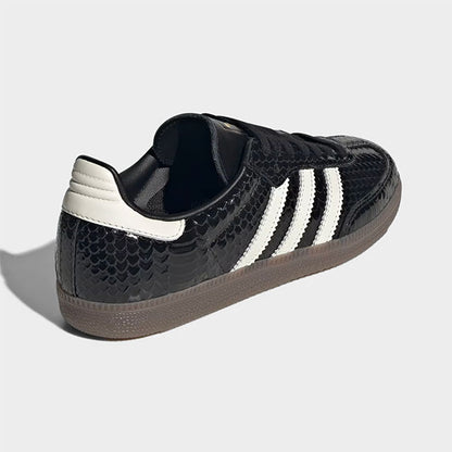 adidas originals アディダス オリジナルス スネークスキン SAMBA OG W サンバ IH9015 ヘビ柄 黒 ブラック レディース