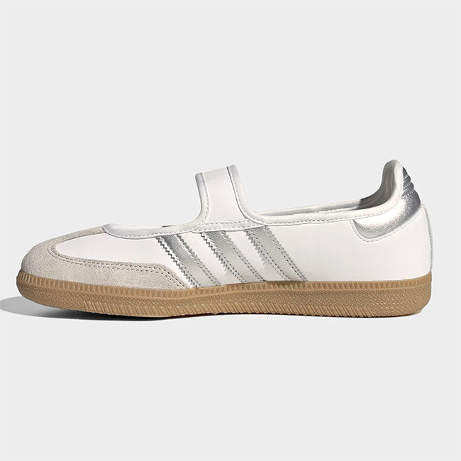 adidas originals アディダス オリジナルス Samba Jane サンバ メリージェーン KJ3785 白 シルバー 銀 パンプス レディース