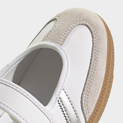 adidas originals アディダス オリジナルス Samba Jane サンバ メリージェーン KJ3785 白 シルバー 銀 パンプス レディース