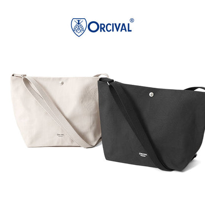 ORCIVAL オーシバル ライトキャンバス ショルダーバッグ ラージ OR-H0073 LCV