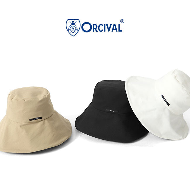 ORCIVAL オーシバル コットンリネン ブリムハット OR-H0192 CDM 帽子 レディース