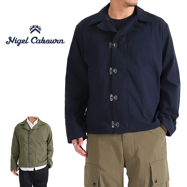 Nigel Cabourn ナイジェルケーボン N-4 ウェザークロス ミリタリーフィールドジャケット 8038008nigelcabourn クリップジャケット (メンズ)