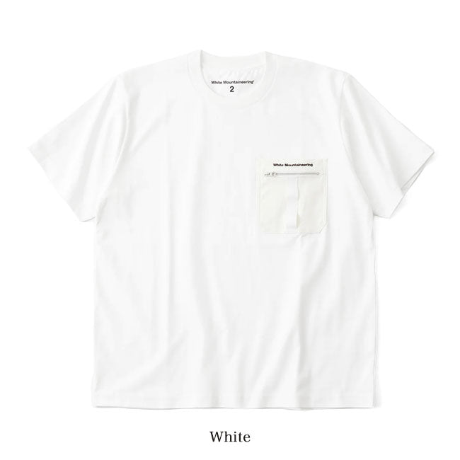 White Mountaineering ZIP POCKET T-SHIRT WM2571512 **