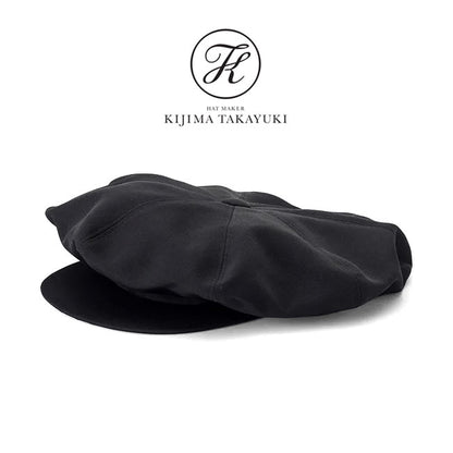 KIJIMA TAKAYUKI POLY CHINO FLAT BIG CASQUETTE 251215