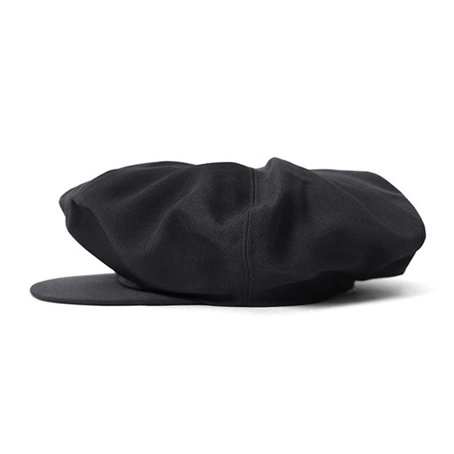 KIJIMA TAKAYUKI POLY CHINO FLAT BIG CASQUETTE 251215