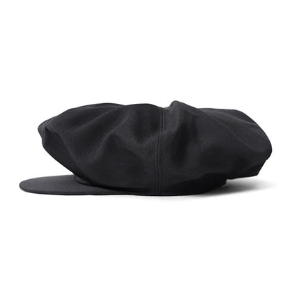 KIJIMA TAKAYUKI POLY CHINO FLAT BIG CASQUETTE 251215