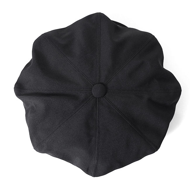 KIJIMA TAKAYUKI POLY CHINO FLAT BIG CASQUETTE 251215