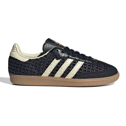 adidas originals アディダスオリジナルス SAMBA OG サンバ 編み込みレザー シューズ HQ9282 黒 スニーカー メンズ レディース