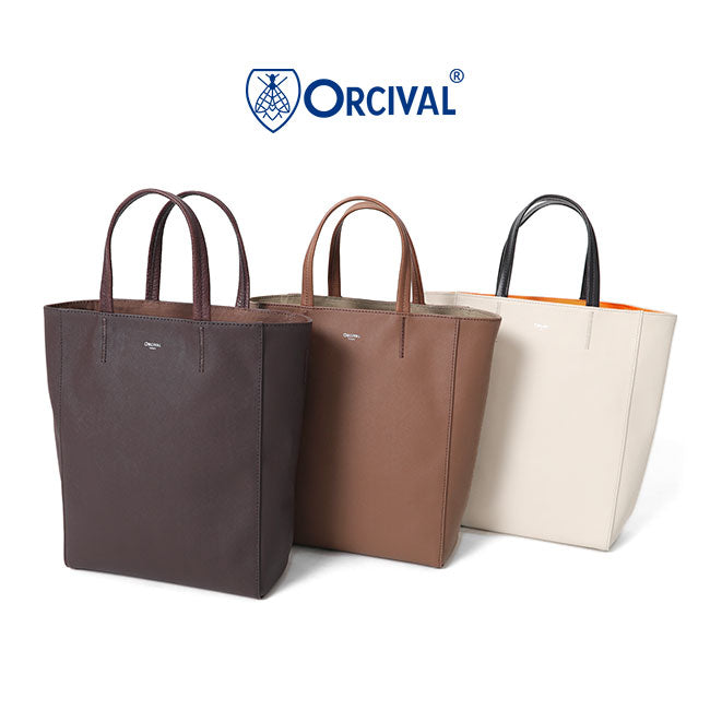 ORCIVAL オーシバル PVCコーティング 2WAY トートバッグ OR-H0022 EPV H0022 SPV 縦型 ショルダーバッグ