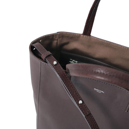 ORCIVAL オーシバル PVCコーティング 2WAY トートバッグ OR-H0022 EPV H0022 SPV 縦型 ショルダーバッグ