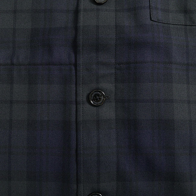 Traditional Weatherwear トラディショナルウェザーウェア チェック ワークシャツ G242OSFSH0308TL ブラックウォッチ メンズ