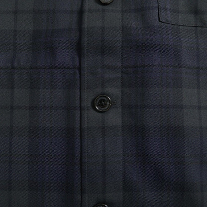 Traditional Weatherwear トラディショナルウェザーウェア チェック ワークシャツ G242OSFSH0308TL ブラックウォッチ メンズ